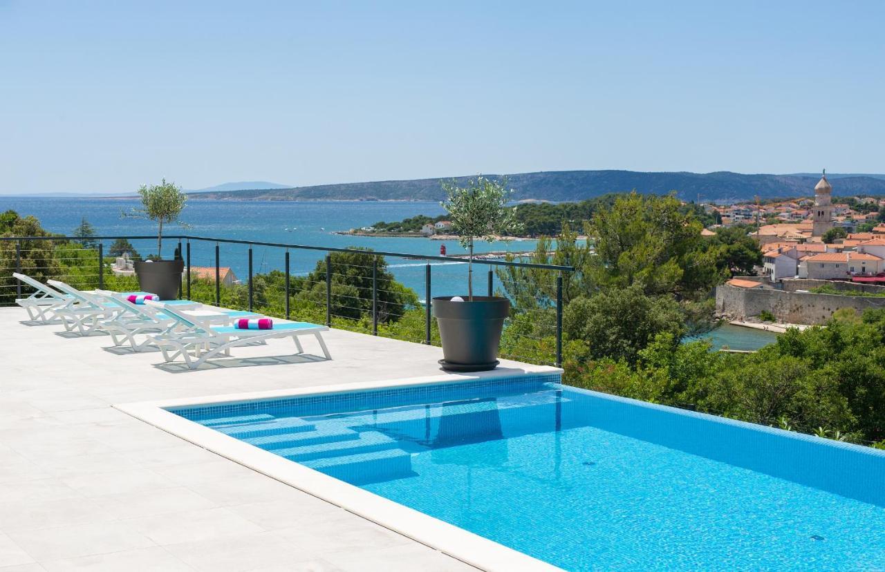 Unique Apartment With Private Pool Krk Town Exterior foto